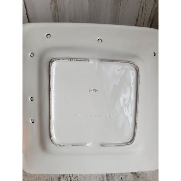 Vintage Etc 2006 cheese cracker serving platter plate unique‎ - Picture 7 of 8